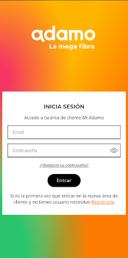 Android application Mi Adamo screenshort