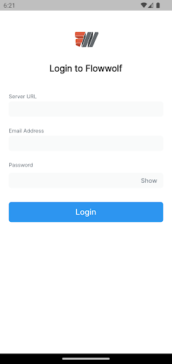 Android application Flowwolf screenshort