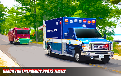 Ambulance Simulator Van Driver Screen 3