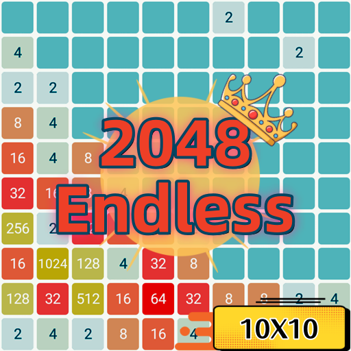 2048 Endless Puzzle Game logo