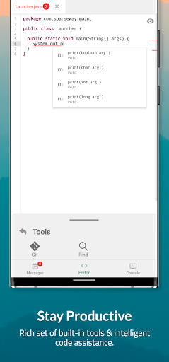 Igneous - IDE for Java Screen 3