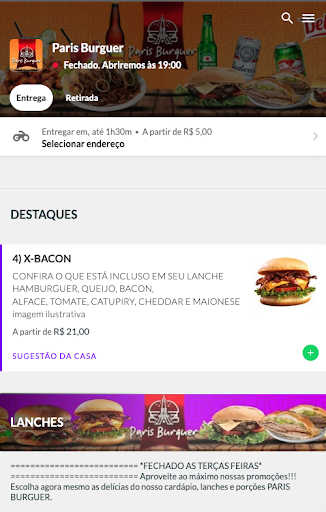 Paris Delivery Screen 2