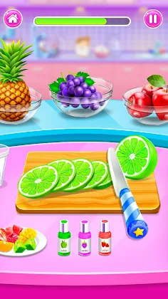 Unicorn icy slush maker Game - Screenshot 2