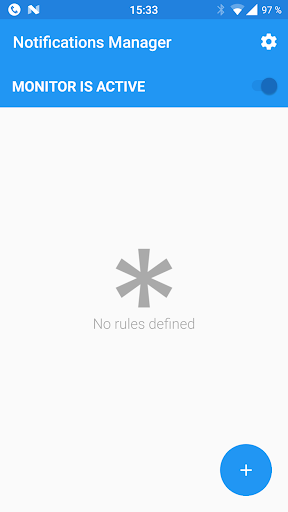 Android application Notifications Manager screenshort