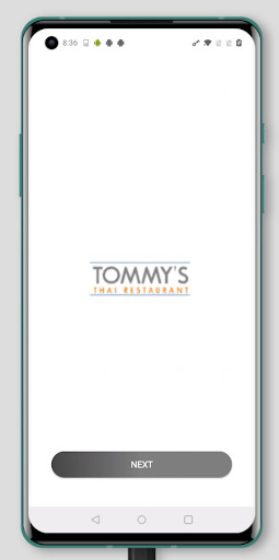 Android application Tommy's Thai screenshort