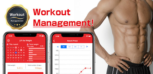 Android application Gym get-fit workout Schedule screenshort