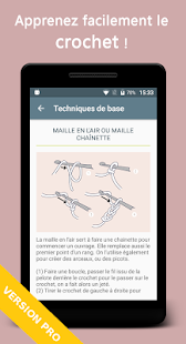 Crochet et Tricot Capture d'écran