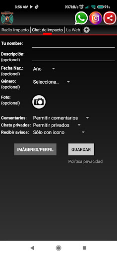 RadioImpactoVzla Screen 3
