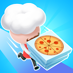 Cover Image of Скачать Pizza Fun Run 3D  APK