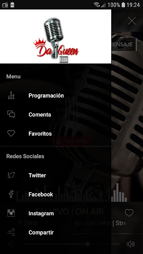 Android application Da Queen Radio screenshort