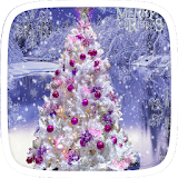 Purple Christmas Tree Theme icon