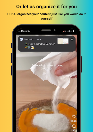 Memento - Content Organizer Screen 3