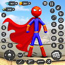 Stick Rope Hero Superhero Game APK