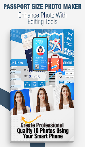 Android application Passport Size Photo Maker screenshort