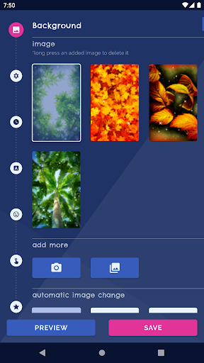 Android application Spring Leaves Live Wallpaper screenshort