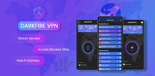 DarkFire VPN - 빠른 보안 VPN