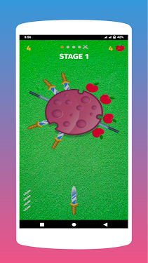 #4. Knife Throw (Android) By: Greens Tech