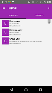 Signal Offline Messenger Screenshot