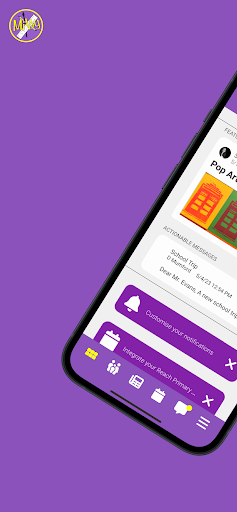 Android application Milby Primary School screenshort