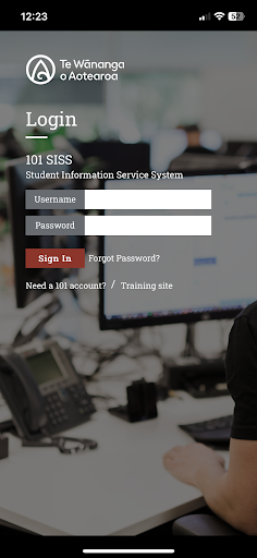Android application 101 SISS screenshort