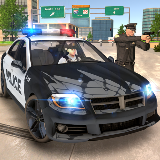 Jogo de Carro (Brincando com Carros) - Police Drift Car Driving Simulator 