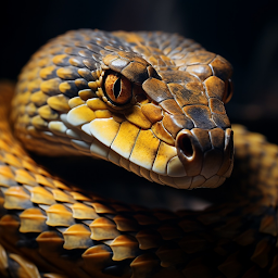 Cool Snake Wallpaper 4K