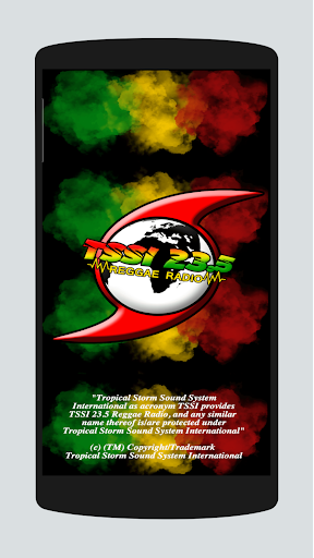 Android application TSSI Reggae Radio screenshort