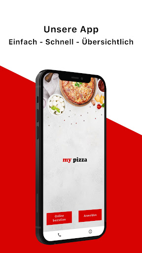 Android application My Pizza Lieferservice screenshort