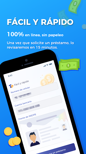 Android application Tengo Prestamos : Cash online screenshort