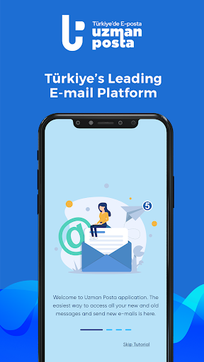 Android application Uzman Posta screenshort