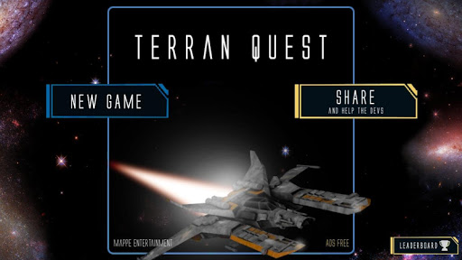 Android application Terran Quest screenshort