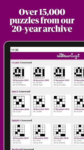 Guardian Puzzles & Crosswords screenshots 11