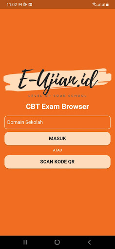 Android application Exambro E-ujian.id screenshort