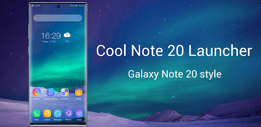 Cool Note20 Launcher for Galaxy Note,S,A -Theme UI cover