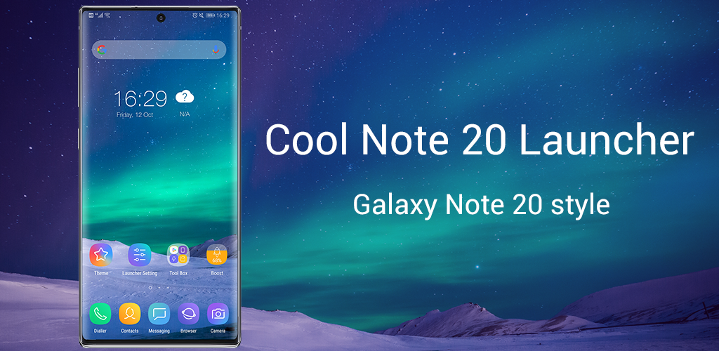 Cool Note10 Launcher for Galaxy Note,S,A -Theme UI v6.8 [Prime]