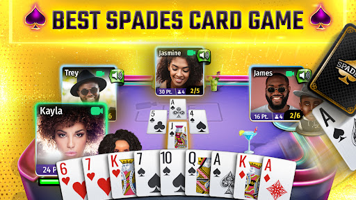 Spades Royale Card Games MOD APK (Premium/Unlocked) screenshots 1