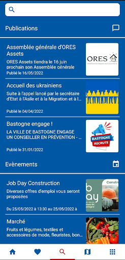 Bastogne en Poche Screen 2