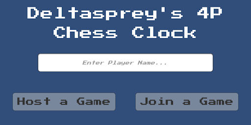 Android application 4 Player Chess Clock screenshort