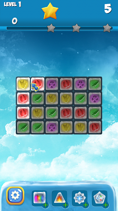Polar Fox: Frozen Match 3 - Screenshot 2