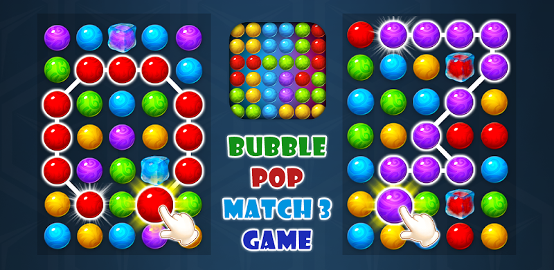 Bubble Pop-Mängud Offline