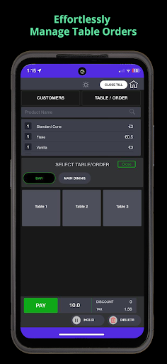 Delta POS ( Point of Sale) Screen 2