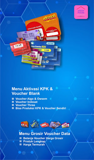 ANJAY PULSA : Aplikasi Pulsa Screen 2