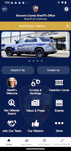 Android application Brazoria County Sheriff screenshort