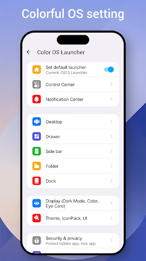 Colorful OS Launcher - Personalization - apps