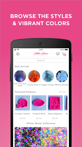 Glitter Glamz Screenshot 1 - AppWisp.com