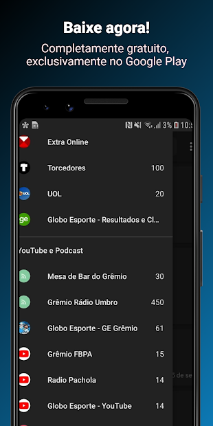 Screenshot 14 Grêmio FBPA Hoje android