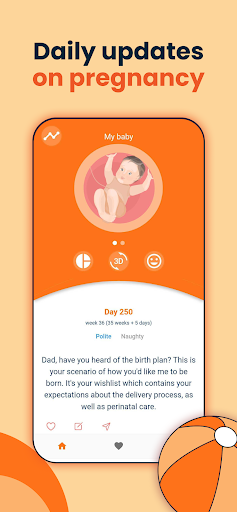 HiDaddy: Pregnancy app for Dad Screen 2
