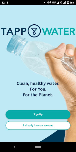 Android application Tapp Water (Old Version) screenshort
