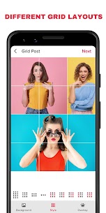 Publicación de cuadrícula - Photo Grid Maker MOD APK (Pro desbloqueado) 4