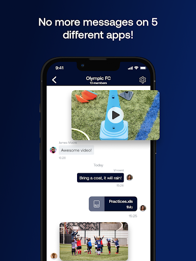 Screenshot of SportEasy